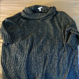 Sonoma Charcoal Turtleneck Sweater for Men